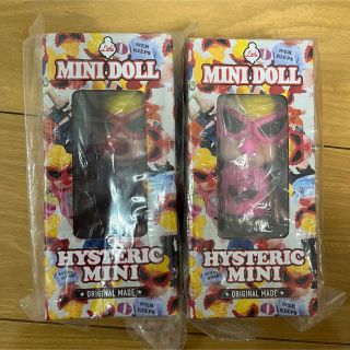 ヒステリックミニ(HYSTERIC MINI)のヤッシー様専用☆新品未開封✨ヒステリックミニ　ドール　ノベルティ　ピンク　黒(その他)