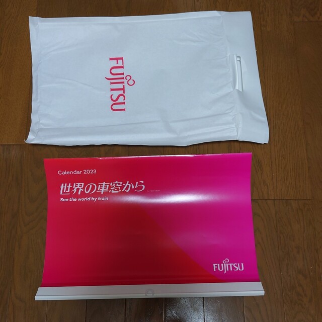 富士通(フジツウ)の世界の車窓から　2023年カレンダー インテリア/住まい/日用品の文房具(カレンダー/スケジュール)の商品写真
