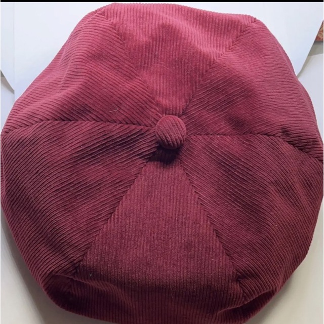 【新品】コーディロイ素材ベレー帽 | フリマアプリ ラクマ