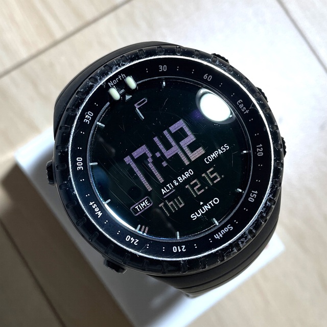 SUUNTO(スント)のsuunto core BLACK 腕時計 メンズの時計(腕時計(デジタル))の商品写真