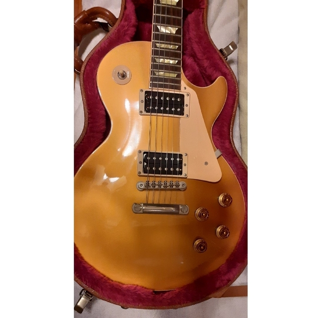 Gibson Les Paul Classic BG 2001 Gold Top 6