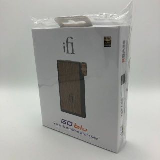 【新品・未使用】 iFi audio GO blu (ゴー ブルー) ワイヤレス(アンプ)