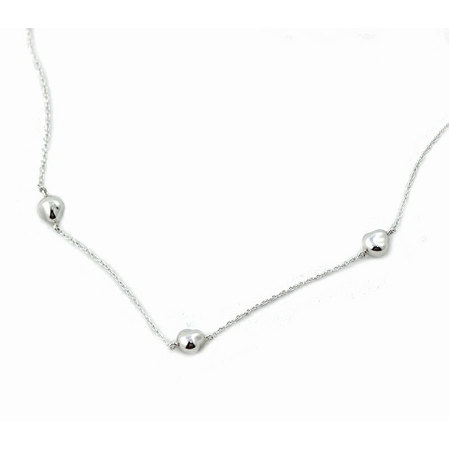 【美品】TIFFANY\u0026Co. ビーンズネックレス材質K18