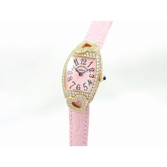 ★保証書付き【FRANCK MULLER】フランクミュラー トノーカーベックス K18WG 2250QZ クォーツ レディース【ev20】