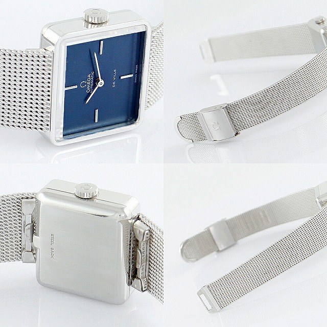 OMEGA - 希少品 OMEGA オメガ DE VILLE デビル スクエア カット OMEGA - 希少品 OMEGA オメガ DE VILLE デビル スクエア カット