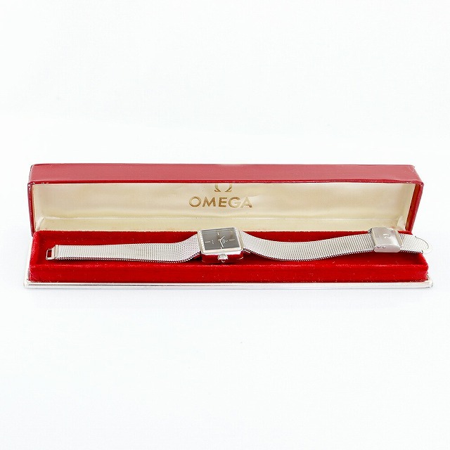 OMEGA - 希少品 OMEGA オメガ DE VILLE デビル スクエア カット OMEGA - 希少品 OMEGA オメガ DE VILLE デビル スクエア カット