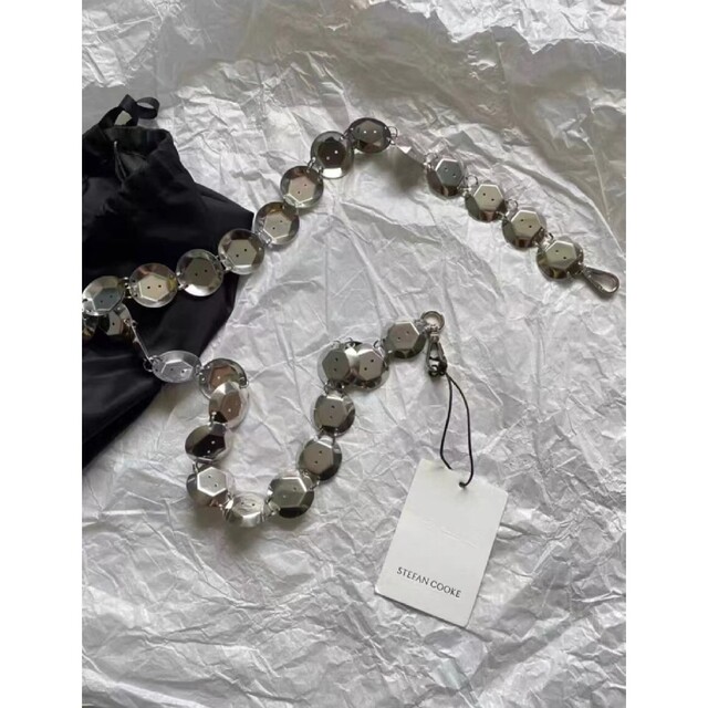 通販爆買い 希少STEFAN COOKE METAL SEQUIN STRAP 22SS 再入荷格安