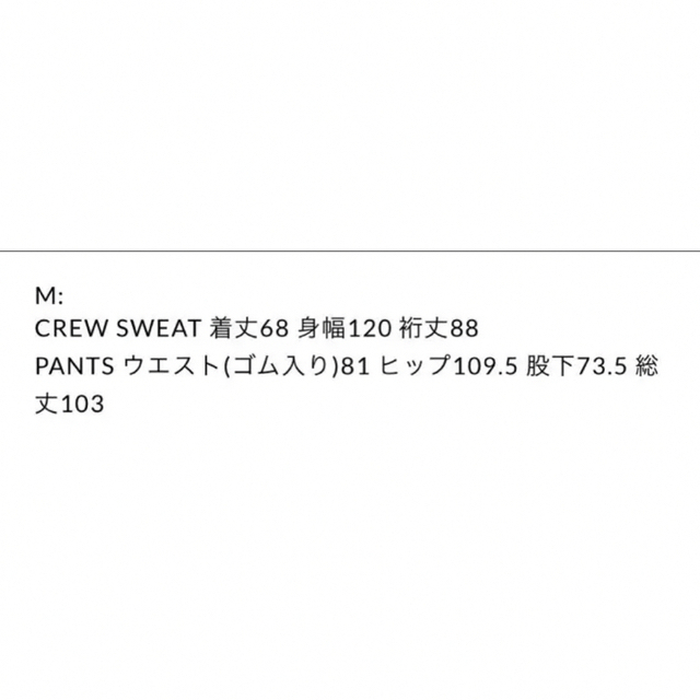 スタイリスト私物 ennoy CREW NECK SWEAT 1