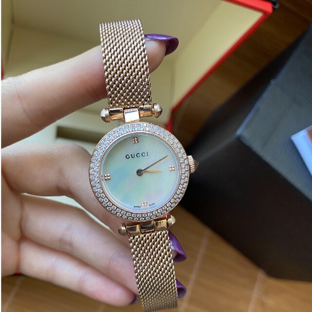 Gucci - 綺麗 ディアマンティッシマ ダイヤ レディース 腕時計