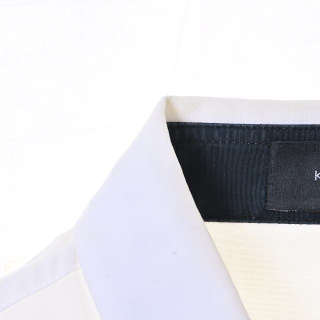 KRIS VAN ASSCHE - KRIS VAN ASSCHE 比翼 コットン ドレス KRIS VAN ASSCHE - KRIS VAN ASSCHE 比翼 コットン ドレス