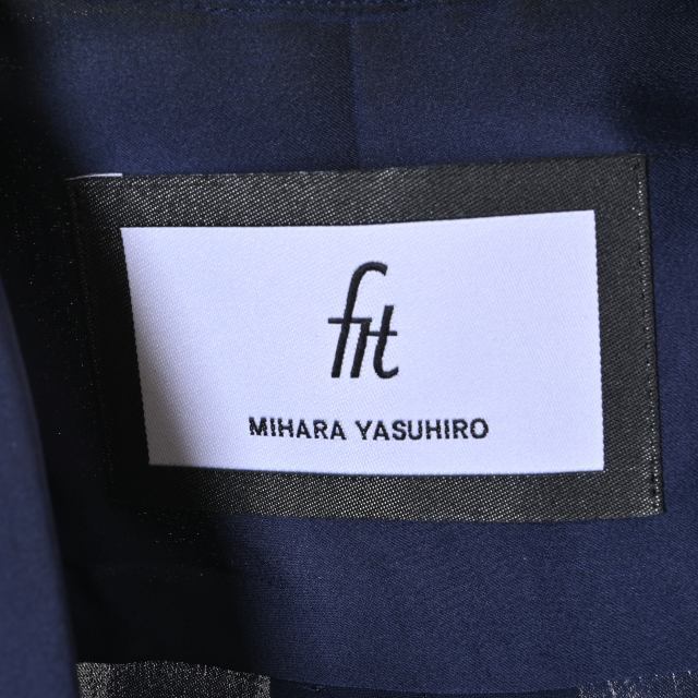 MIHARAYASUHIRO(ミハラヤスヒロ)のfit MIHARA YASUHIRO 袖刺繍 ポリ ロング シャツ メンズのトップス(シャツ)の商品写真