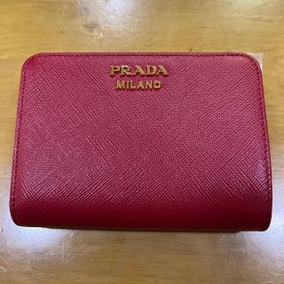 プラダ PRADA サフィアーノ 長財布 ピンク 桜色 格子柄 市松模様 レア-