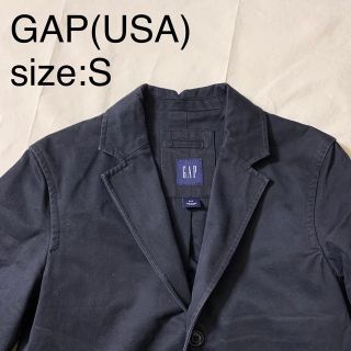 ギャップ(GAP)のGAP(USA)ビンテージブラックモールスキンジャケット(テーラードジャケット)