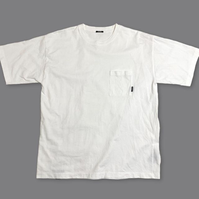 DENHAM(デンハム)のデンハム　パックT　ビッグシルエット　2枚組　ホワイト　M　定価21600円 メンズのトップス(Tシャツ/カットソー(半袖/袖なし))の商品写真