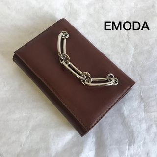 エモダ(EMODA)の新品未使用★EMODA チェーンストラップ付2wayバッグ/クラッチ/ショルダー(ショルダーバッグ)