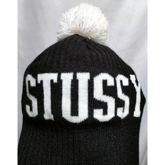 STUSSY - レア STUSSY ボンボンニット帽の通販 by ゆう's shop