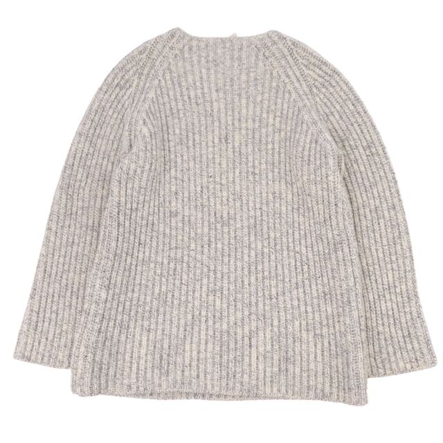 美品 エルメス HERMES ニット 1999AW マルジェラ期 セーター カシミヤ ローゲージ トップス レディース:XXL相当 メンズ:M~L相当 グレー