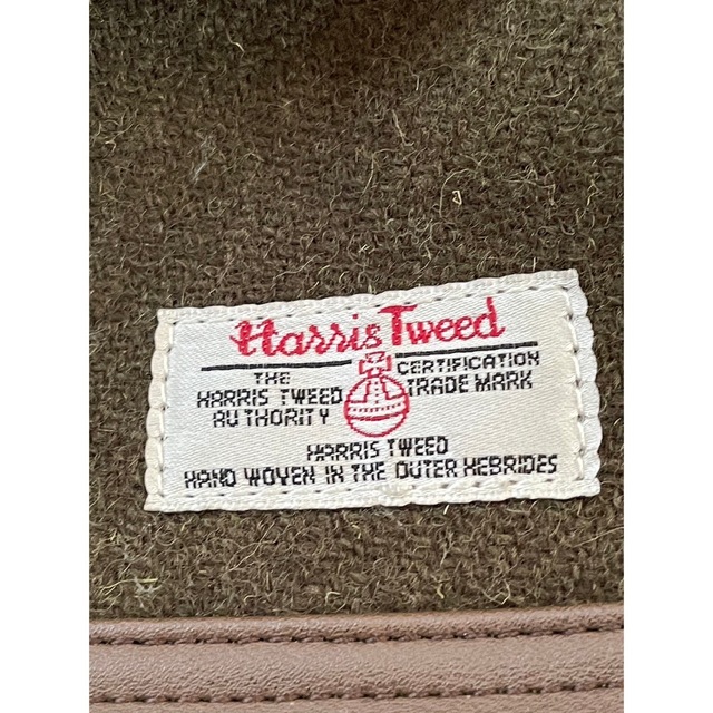 Harris Tweed(ハリスツイード)のHarris Tweed ハリスツイード　2wayバッグ　カーキ　ブラウン　茶色 レディースのバッグ(リュック/バックパック)の商品写真