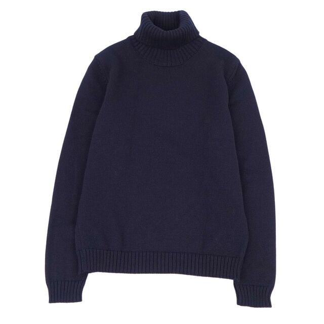 美品 ザノーネ ZANONE ニット ウール タートルネック セーター メンズ