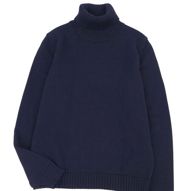 美品 ザノーネ ZANONE ニット ウール タートルネック セーター メンズ
