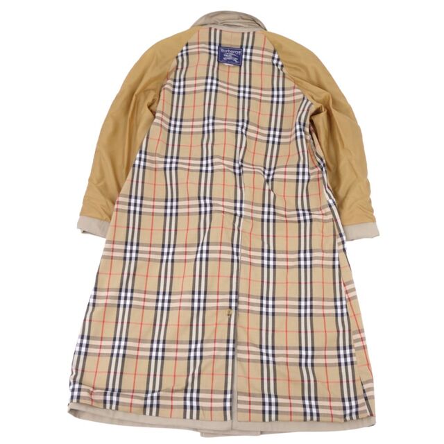 BURBERRY(バーバリー)のVintage バーバリー Burberrys コート 英国製 トレンチコート 裏チェック コットン アウター レディース 14(XL相当) ベージュ レディースのジャケット/アウター(トレンチコート)の商品写真