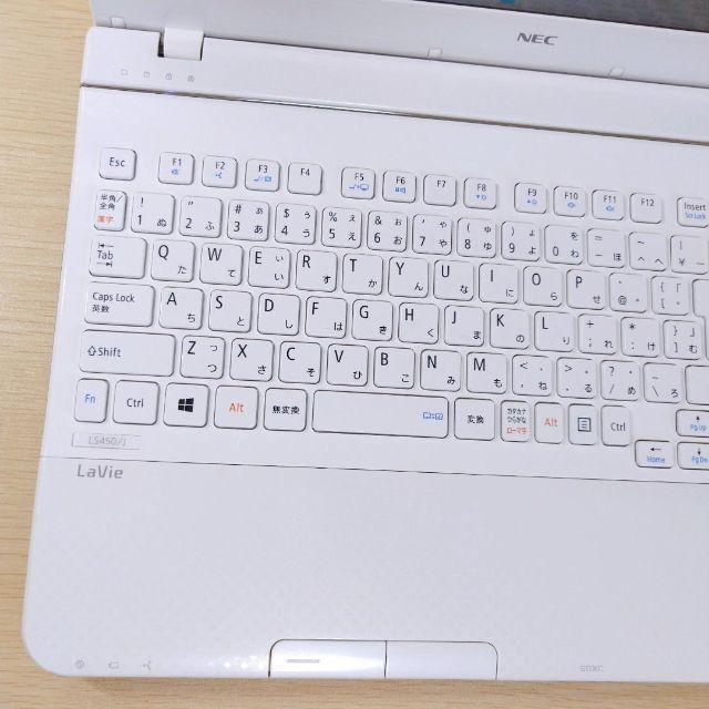 18✨美品✨動作良好✨大容量HDD750GB✨カメラ✨設定済ノートパソコン本体白 - 2