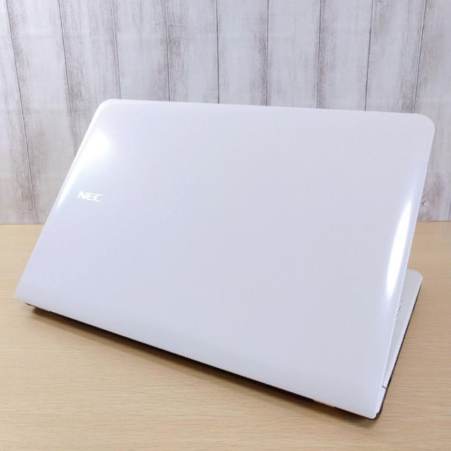 18✨美品✨動作良好✨大容量HDD750GB✨カメラ✨設定済ノートパソコン本体白 - 6