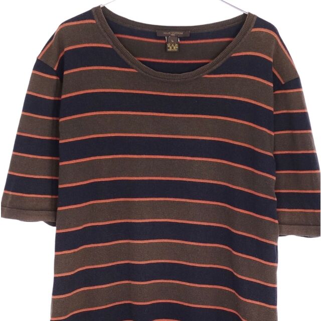 LOUIS VUITTON ルイヴィトン ボーダー Tシャツ カットソー 半袖 - T