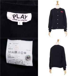 COMME des GARCONS - 美品 プレイコムデギャルソン PLAY COMME des