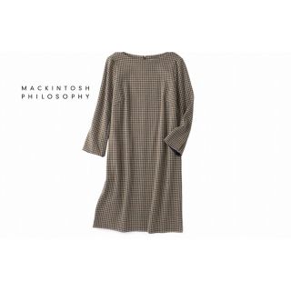 マッキントッシュフィロソフィー(MACKINTOSH PHILOSOPHY)のマッキントッシュフィロソフィー　ワンピース値下げ(ひざ丈ワンピース)