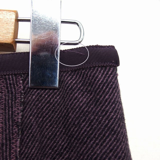 UNTITLED(アンタイトル)のアンタイトル UNTITLED フレア スカート ミニ 膝上 ニット 総柄 レディースのスカート(ミニスカート)の商品写真