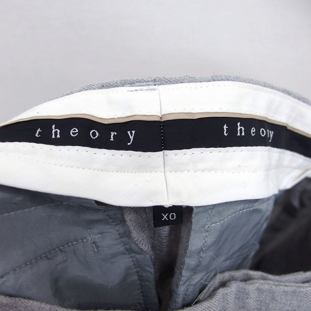 theory(セオリー)のセオリー theory フレア パンツ ブーツカット 総柄 ウール 毛 X0 レディースのパンツ(その他)の商品写真