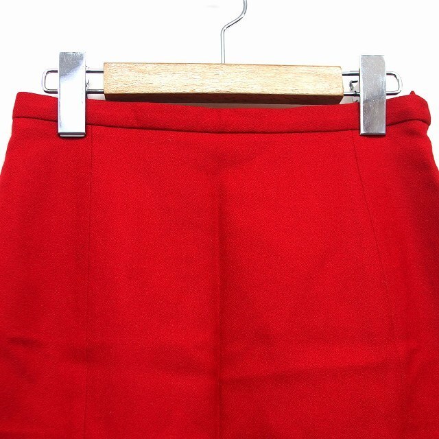 LOUNIE(ルーニィ)のルーニィ LOUNIE フレア スカート ミニ 膝上 ドレープ 無地 シンプル レディースのスカート(ミニスカート)の商品写真