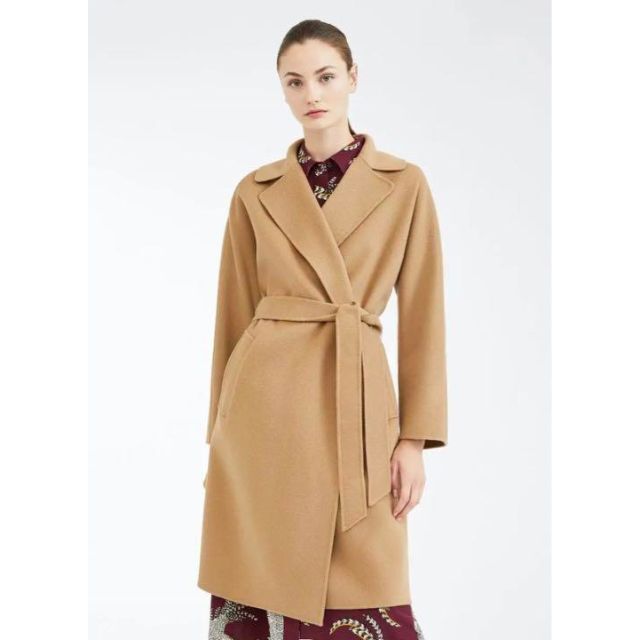 MaxMara マックスマーラ　ふんわり♪　ヴァージンウール　コート定価12万