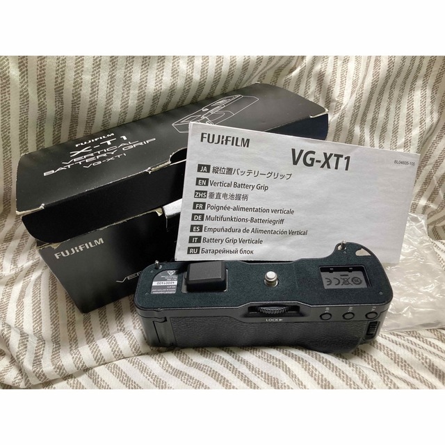 美品/FUJIFILM X-T1対応縦位置バッテリーグリップF VG-XT1