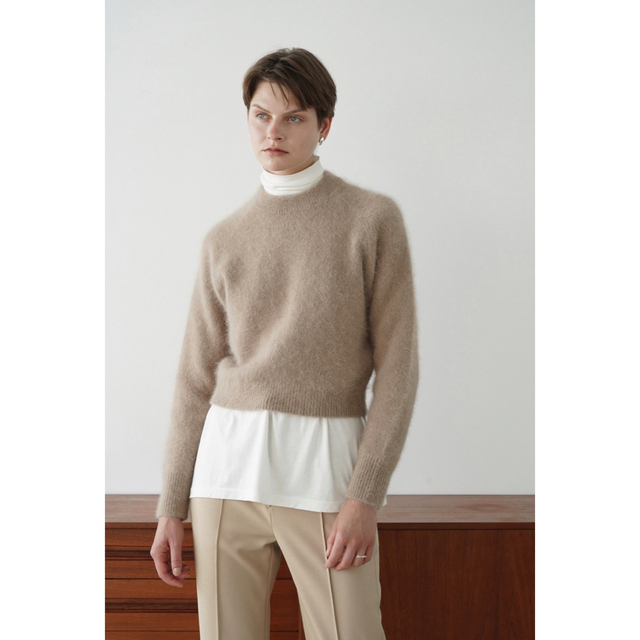 CLANE クラネ　アンゴラ　ANGORA COMPACT KNIT TOPS