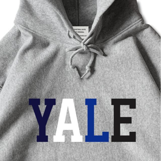 送料込み FOUR COLORS YALE パーカー グレー