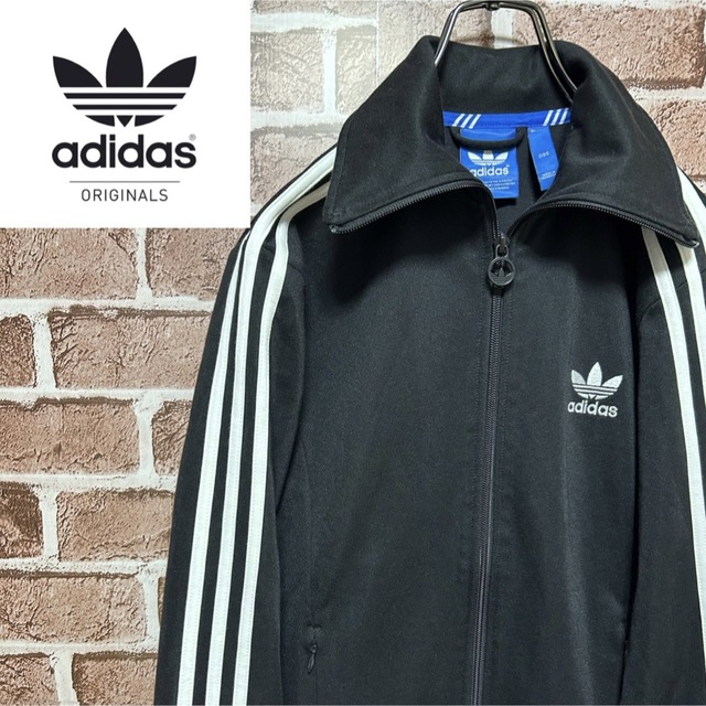 adidas(アディダス)の希少 アディダスオリジナルス サイドライントラック ジャケット 90s Mサイズ メンズのトップス(ジャージ)の商品写真