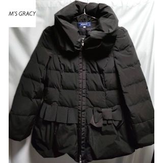 エムズグレイシー(M'S GRACY)の人気のデザイン M'S GRACY ダウンコート 定価 6万弱(ダウンコート)