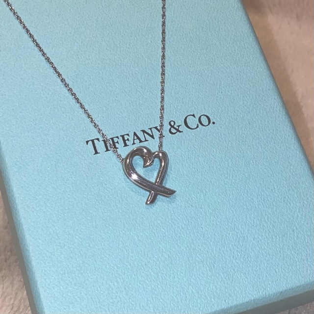 ティファニー　ラビングハート　ネックレス　Tiffany&Co.