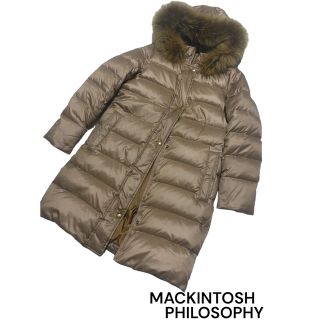 マッキントッシュフィロソフィー(MACKINTOSH PHILOSOPHY)の【即納】マッキントッシュフィロソフィー　ファー付きダウンコート(ダウンコート)