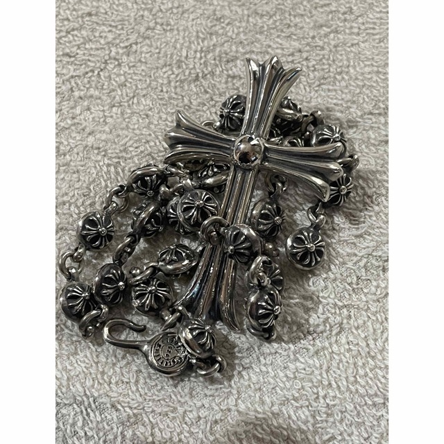 Chrome Hearts(クロムハーツ)の専用！！クロムハーツ  クロスボール　ネックレス メンズのアクセサリー(ネックレス)の商品写真