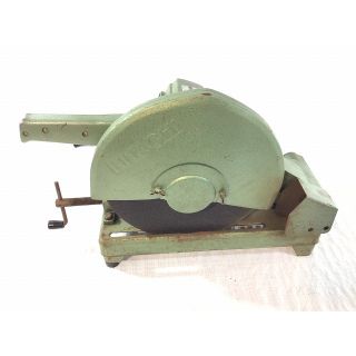 ☆中古品☆HITACHI 日立工機 305mm 高速切断機 H-12B 切断機 鉄工用 ライトカッター 高速カッター 電動工具 63130