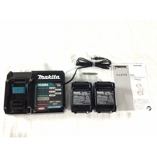 Makita ☆未使用品 コメント必読☆makita マキタ 40Vmax充電式インパクトドライバ TD002GRDXO オリーブ  バッテリ2個(36V 2.5Ah) 充電器/箱付 63423の通販 by 工具販売専門店Borderless(ラクマ店)｜マキタならラクマ