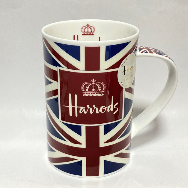 Harrods　マグカップ　ハロッズ　新品　ユニオンジャック　マグ　英国製　貴重 | フリマアプリ ラクマ