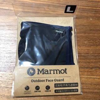 マーモット(MARMOT)のマーモット Marmot マスク アウトドアフェイスガード紺 ユニセックスL新品(登山用品)