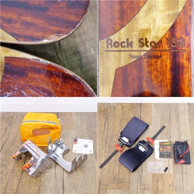 美品 スキーロジック SKILOGIK BCスキー Rock Star 188cm 美品 スキーロジック SKILOGIK BCスキー Rock Star 188cm