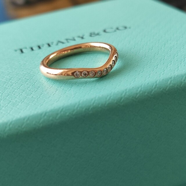 お気に入り Tiffany & Co. - ティファニー カーブバンドリング 18k