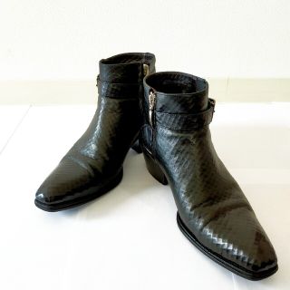 サンローラン(Saint Laurent)の【美品】Cesare Paciotti チェーザレ パチョッティ ショートブーツ(ドレス/ビジネス)