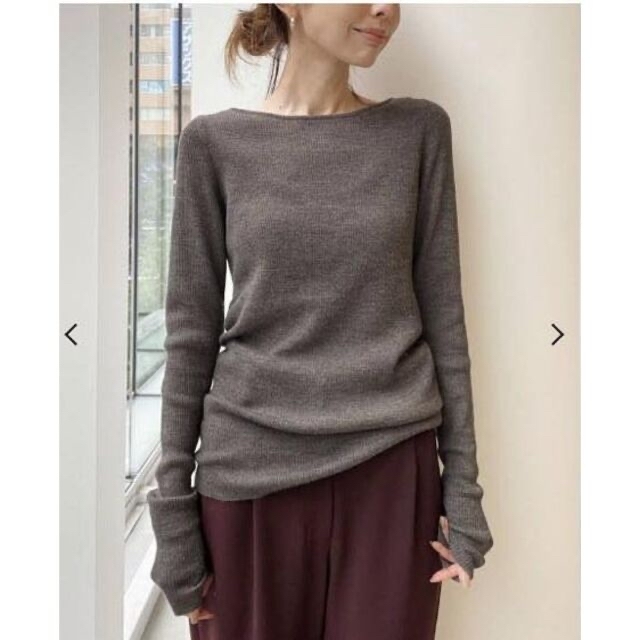 L'Appartement アパルトモン リブニット Rib Knit | www ...